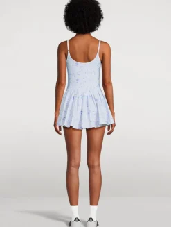 Hubert Mini Dress In Floral Print