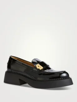 Hug Patent Leather Loafers