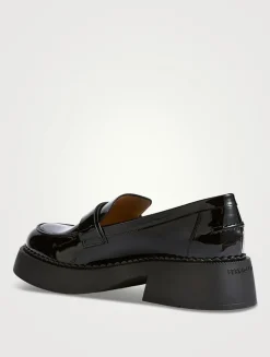 Hug Patent Leather Loafers