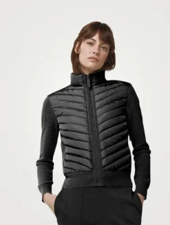 HyBridge® Down And Wool Knit Jacket