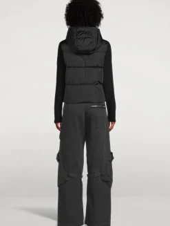 HyBridge® Down And Wool Knit Jacket