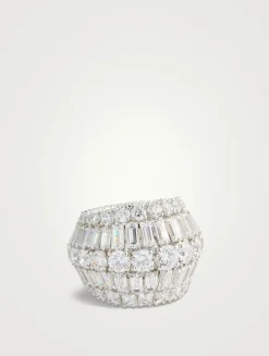 Hyperbola Cocktail Ring