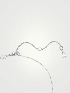 Hyperbola Crystal Infinity Necklace