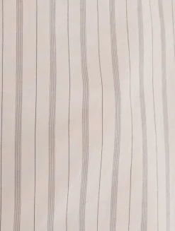 Hypnosta Wide-Leg Trousers In Pinstripe Print