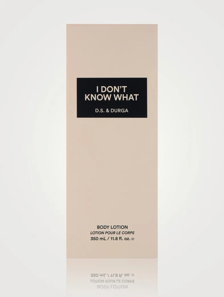 I Don't Know What Body Lotion