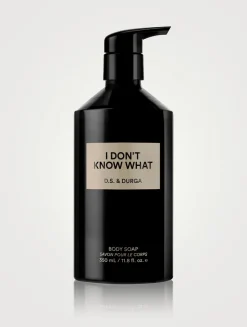 I Don't Know What Body Soap