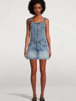 Icon Denim Mini Skirt