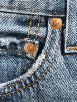 Icon Denim Mini Skirt