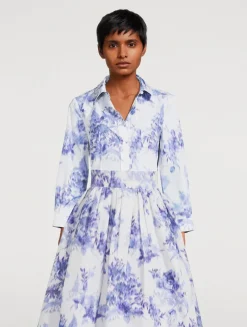 Icon Taffeta Shirt In Floral Print