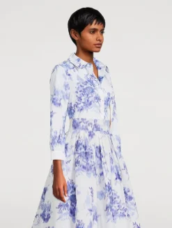 Icon Taffeta Shirt In Floral Print