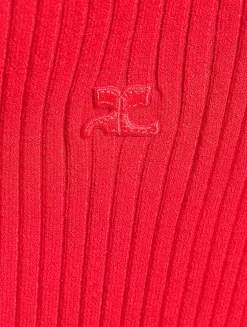 Iconic Rib-Knit Polo Shirt