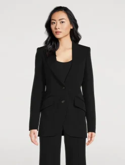 Iconic Stretch Wool Blazer