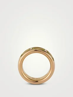 Iconica 18K Rose Gold Ring With Peridot