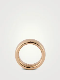 Iconica Slim 18K Rose Gold Ring