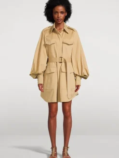 Illuminate Belted Cargo Mini Dress