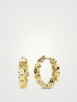 Imber Crystal Hoop Earrings