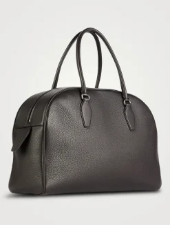 India 15.75 Leather Satchel