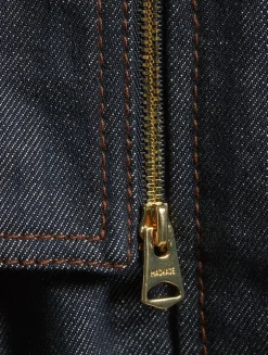 India Denim Trench Coat