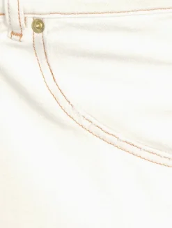 Ines Foldover Denim Shorts