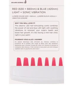 Intensive LED Hair Growth Stimulating Brush