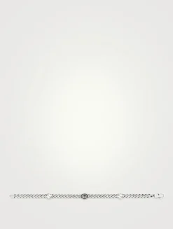 Interlocking G Sterling Silver Bracelet