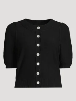 Isla Short-Sleeve Cardigan