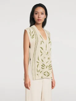 Isolt Jacquard Sweater Vest