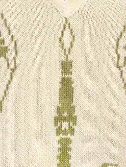 Isolt Jacquard Sweater Vest