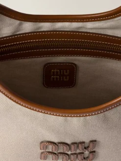 Ivy Canvas And Leather Bag