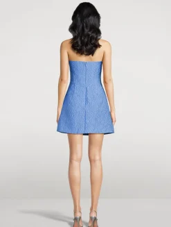 Jace Cloqué Mini Dress
