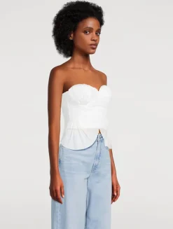 Jace Plissé Corset Top