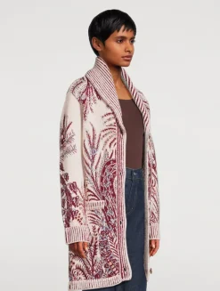 Jacquard Cardigan