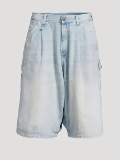 Jesse Denim Carpenter Shorts