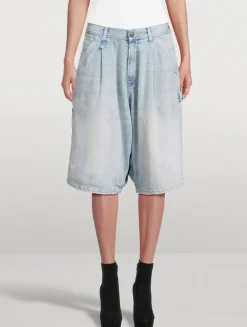 Jesse Denim Carpenter Shorts
