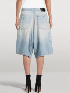 Jesse Denim Carpenter Shorts