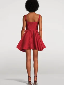 Jolie Jacquard Mini Dress