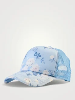 Joni Trucker Hat In Floral Print
