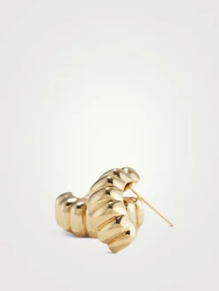 14K Gold Charlotte Hoop Earrings