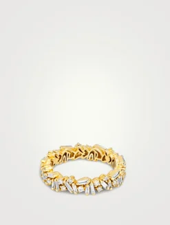 18K Gold Classic Diamond Icon Eternity Band