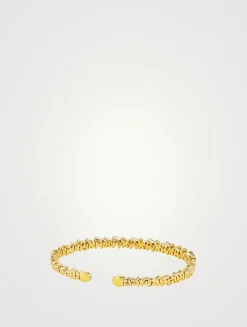 18K Gold Classic Reborn Diamond Bangle Bracelet