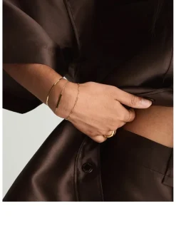 14K Gold Serpentine Chain Bracelet