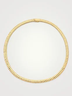 18K Yellow Gold Zoe Choker Necklace