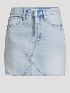 Kat Denim Mini Skirt