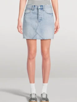 Kat Denim Mini Skirt