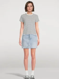 Kat Denim Mini Skirt