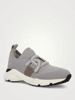 Kate Chain Knit Slip-On Sneakers