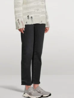 Kate Chain Knit Slip-On Sneakers