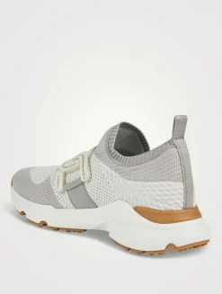 Kate Chain Knit Slip-On Sneakers