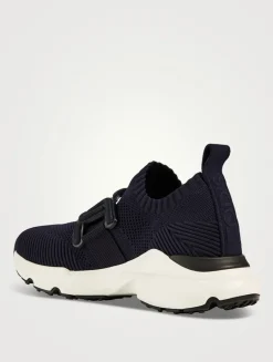Kate Chain Knit Slip-On Sneakers