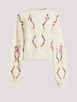 Kiwi Leaf Stitch Sweater